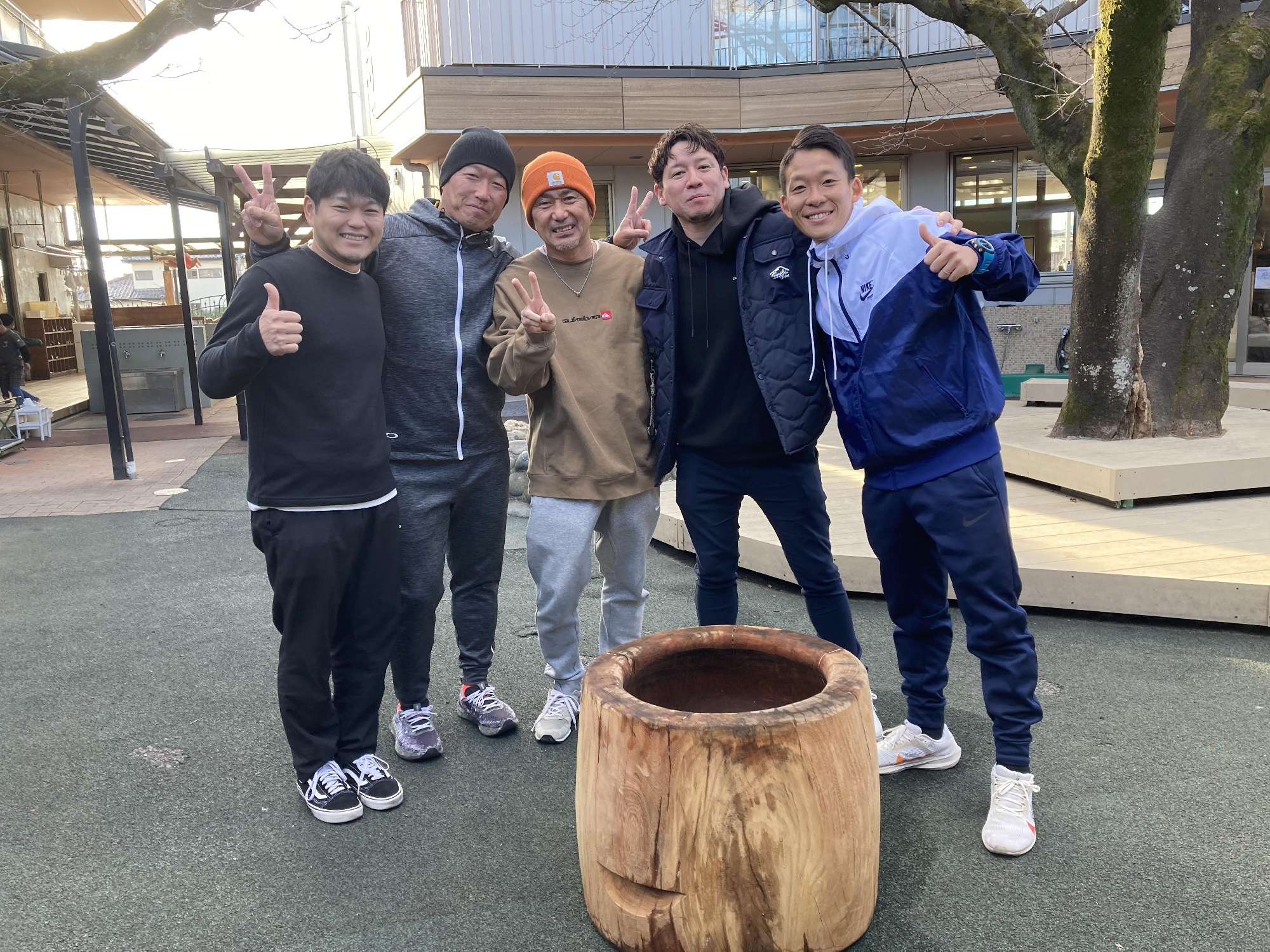 お餅つきをしました🎶